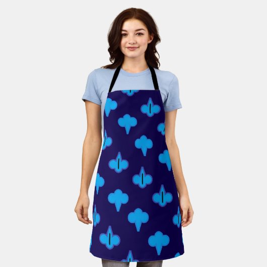 All-over Print Apron Schort (Gedragen)