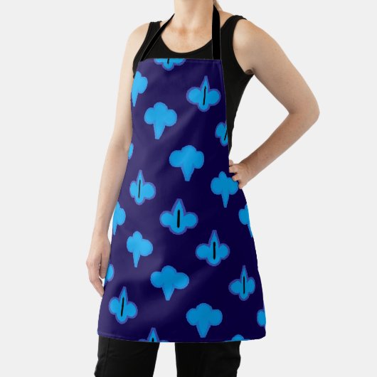 All-over Print Apron Schort (Insitu)