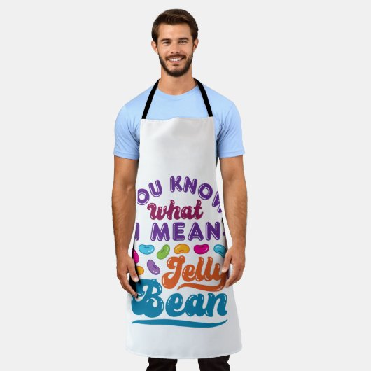 All-over Print Apron Schort (Gedragen)