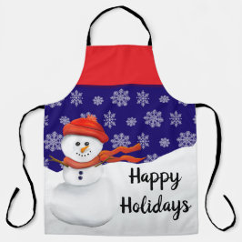 All-Over Print Apron Schort