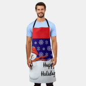 All-Over Print Apron Schort (Gedragen)