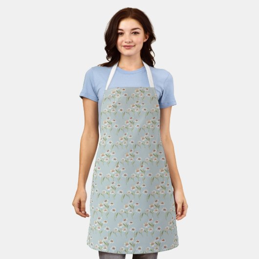 All-Over Print Apron Schort (Gedragen)