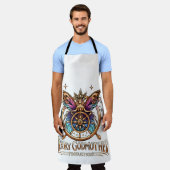 All-over Print Apron Schort (Gedragen)