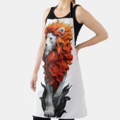 All-over Print Apron Schort (Insitu)