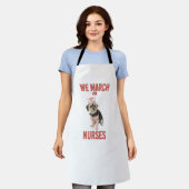 All-over Print Apron Schort (Gedragen)