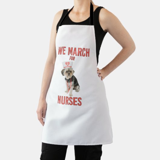 All-over Print Apron Schort (Insitu)