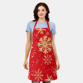 All-over Print Apron Schort (Gedragen)