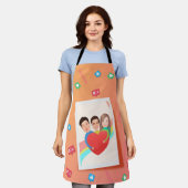 All-over Print Apron Schort (Gedragen)