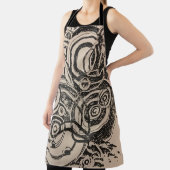 All-over Print Apron Schort (Insitu)