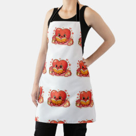 All-Over Print Apron Schort