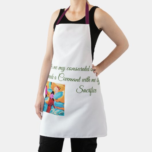 All-over Print Apron Schort (Insitu)