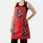 All-over Print Apron Schort (Insitu)