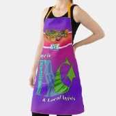 All-over Print Apron Schort (Insitu)