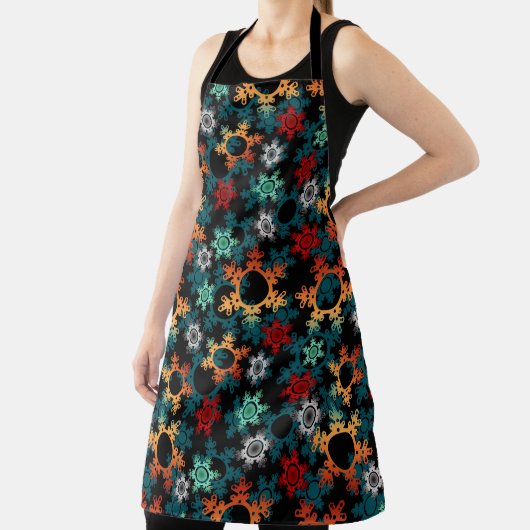 All-over Print Apron Schort (Insitu)