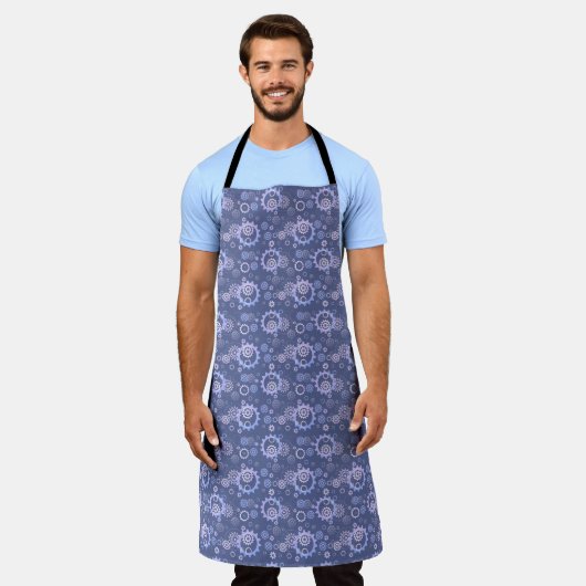 All-over Print Apron Schort (Gedragen)