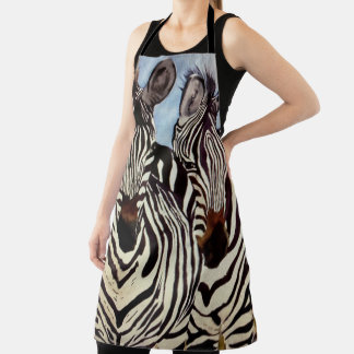 All-over Print Apron Schort