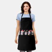All-over Print Apron Schort (Gedragen)
