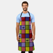 All-over Print Apron Schort (Gedragen)