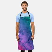 All-over Print Apron Schort (Gedragen)