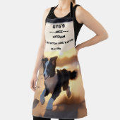 All-over Print Apron Schort (Insitu)