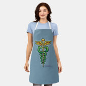 All-over Print Apron Schort (Gedragen)