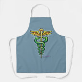 All-over Print Apron Schort (Voorkant)