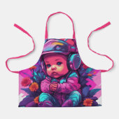 All-over Print Apron Schort (Voorkant)