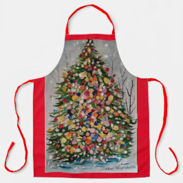 All-over Print Apron Schort