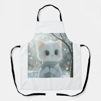 All-over Print Apron Schort