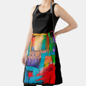 All-over Print Apron Schort (Insitu)