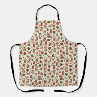 All-over Print Apron Schort