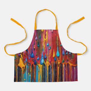 All-over Print Apron Schort