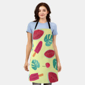 All-over Print Apron Schort (Gedragen)