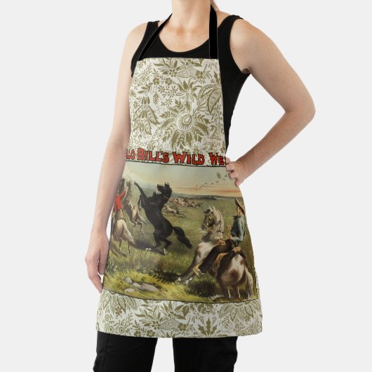 All-over Print Apron Schort (Insitu)