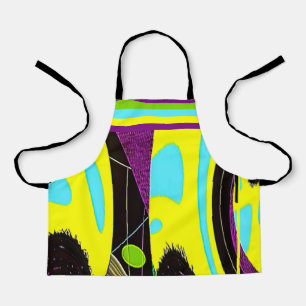 All-over Print Apron Schort