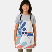 All-over Print Apron Schort (Insitu)