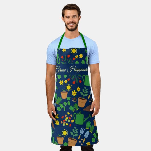 All-over Print Apron Schort (Gedragen)