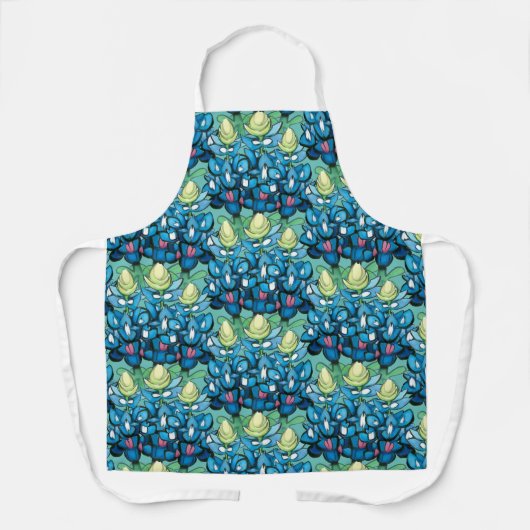 All-over Print Apron Schort (Voorkant)