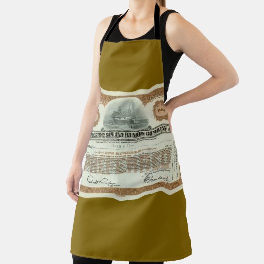 All-Over Print Apron Schort (Insitu)