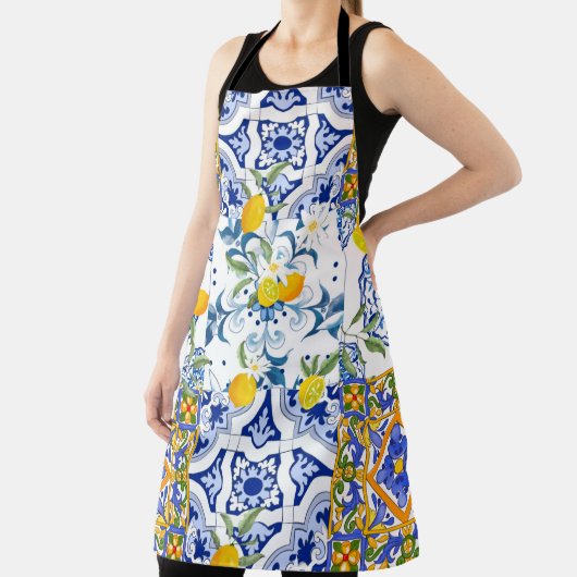 All-over Print Apron Schort (Insitu)
