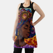 All-over Print Apron Schort (Insitu)