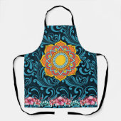 All-over Print Apron Schort (Voorkant)