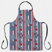 All-over Print Apron Schort (Voorkant)