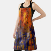 All-Over Print Apron Schort (Insitu)