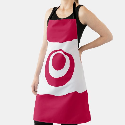 All-over Print Apron Schort (Insitu)