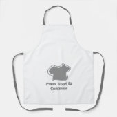 All-over Print Apron Schort (Voorkant)