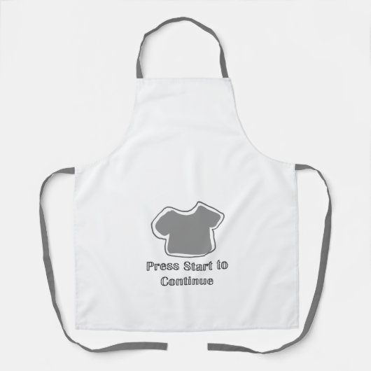 All-over Print Apron Schort (Voorkant)