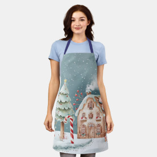 All-over Print Apron Schort