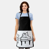 All-over Print Apron Schort (Gedragen)