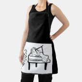 All-over Print Apron Schort (Insitu)